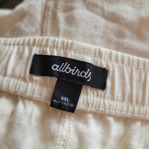 Allbirds White Hemp Tree BD Shorts Size XXL - Picture 3 of 3